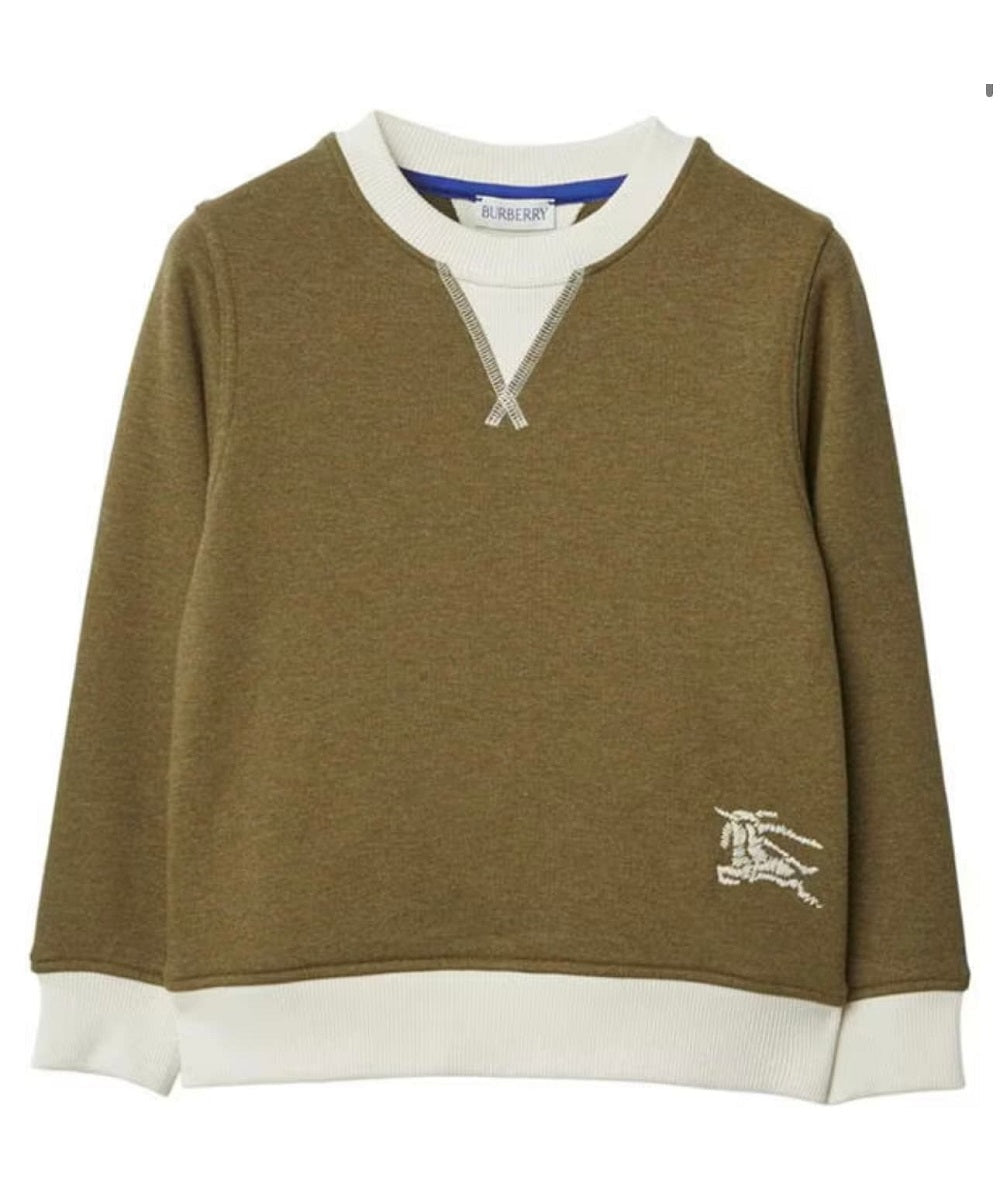 Burberry Boys 100% Cotton Sweatshirt and Bottoms