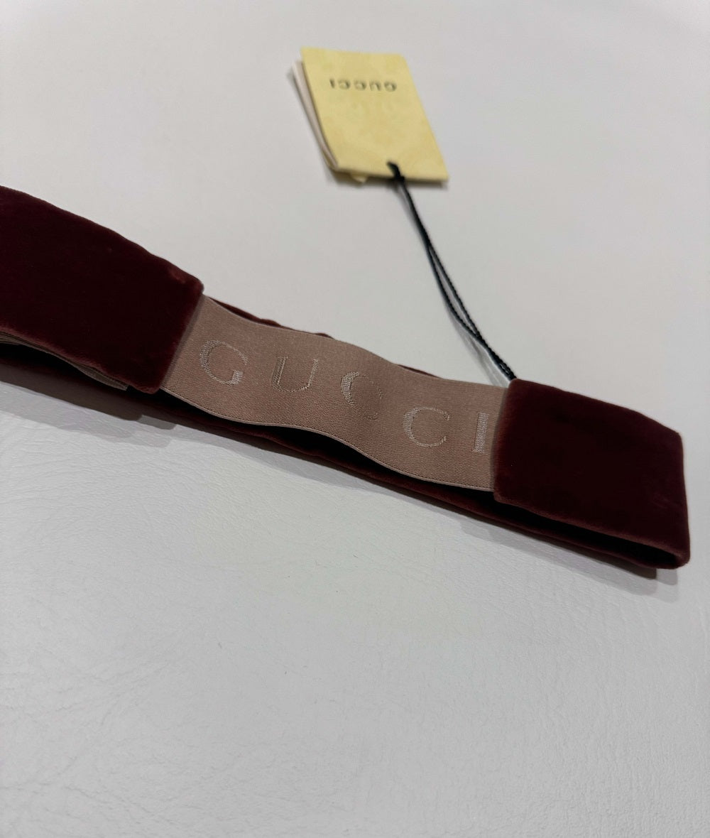 Gucci Petit Monster Girls Velvet Headband