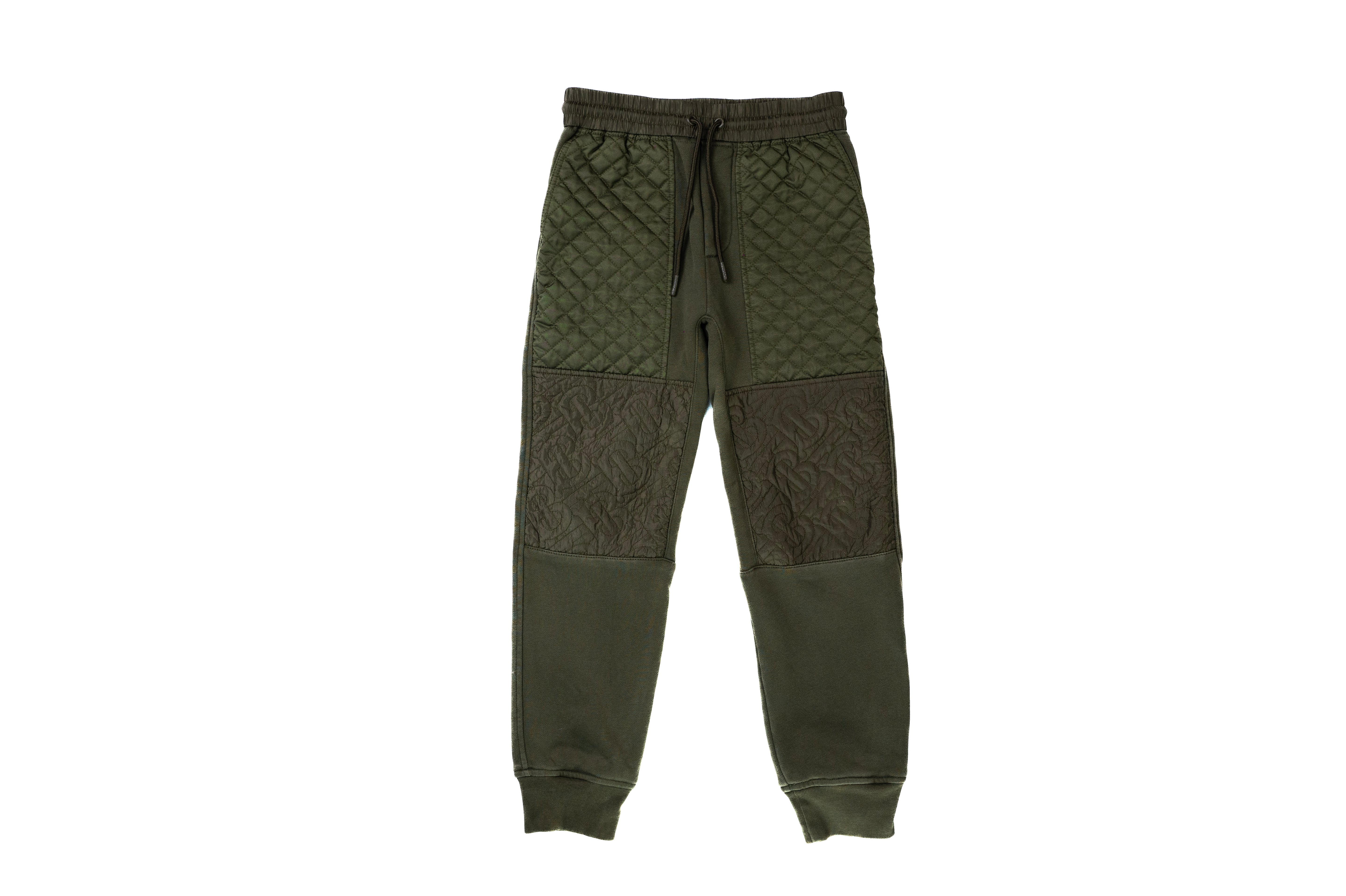 Burberry Boys Khaki Green Bottoms