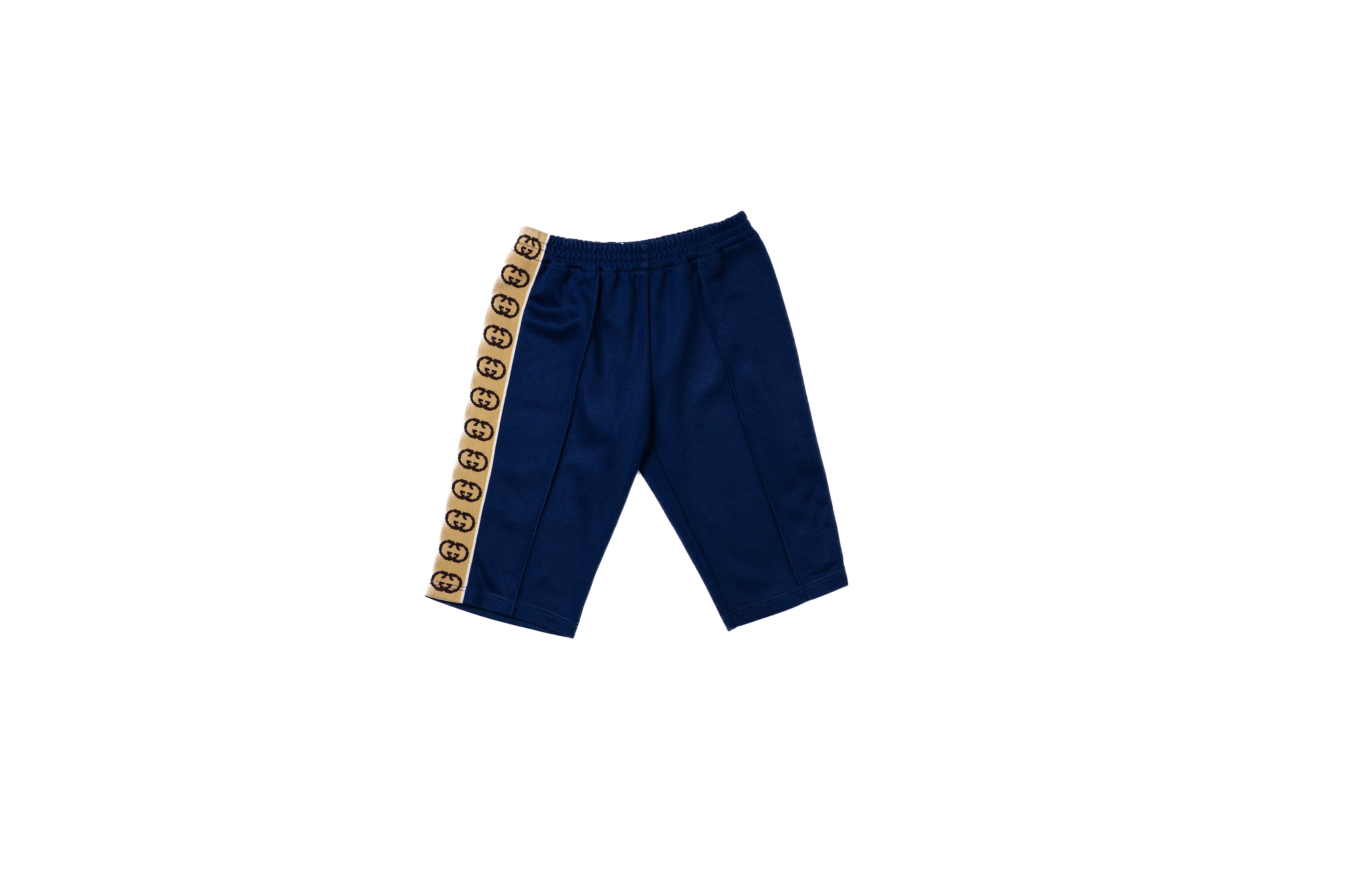 Gucci Boys Navy GG Tape Shorts