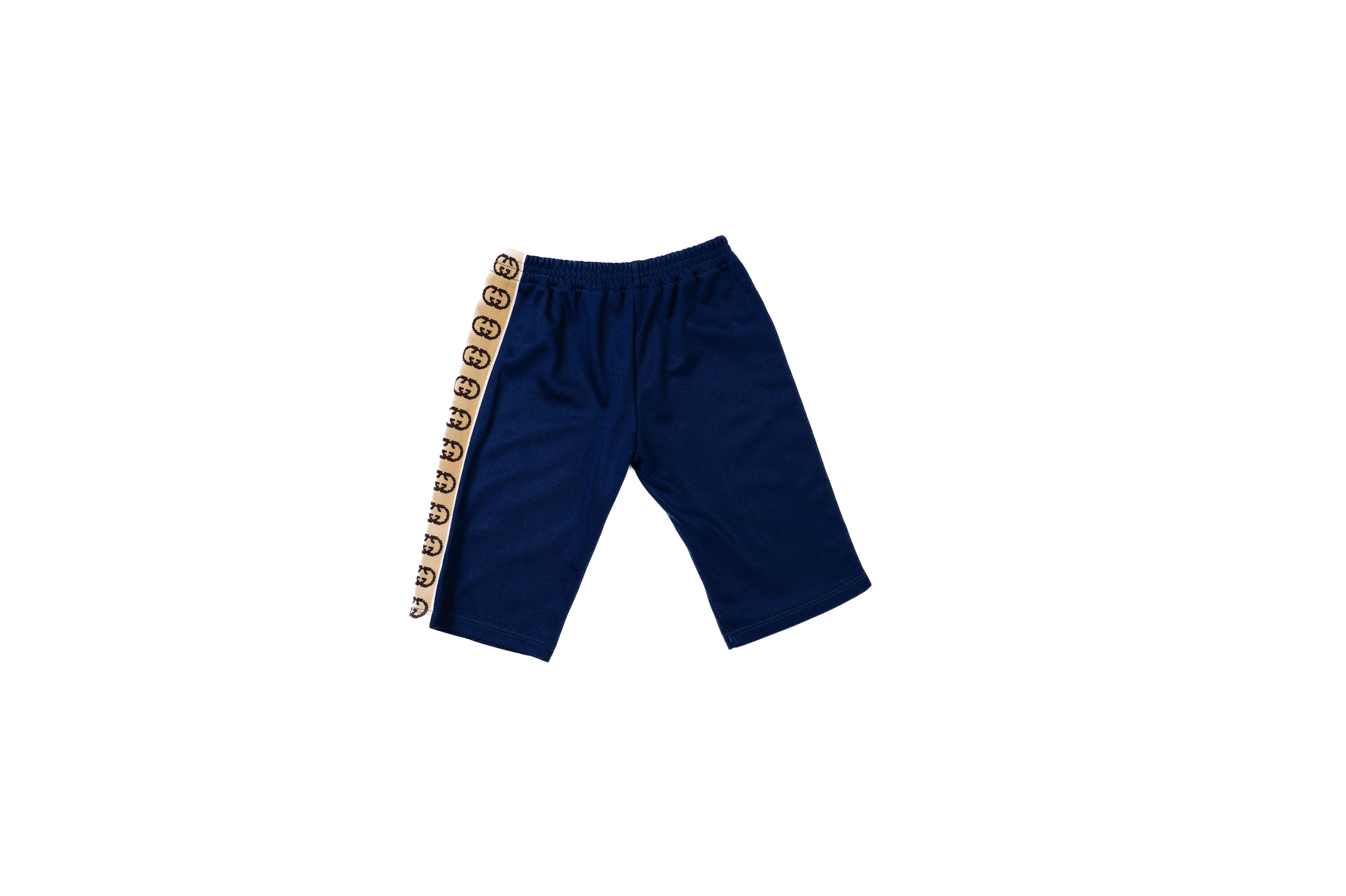Gucci Boys Navy GG Tape Shorts
