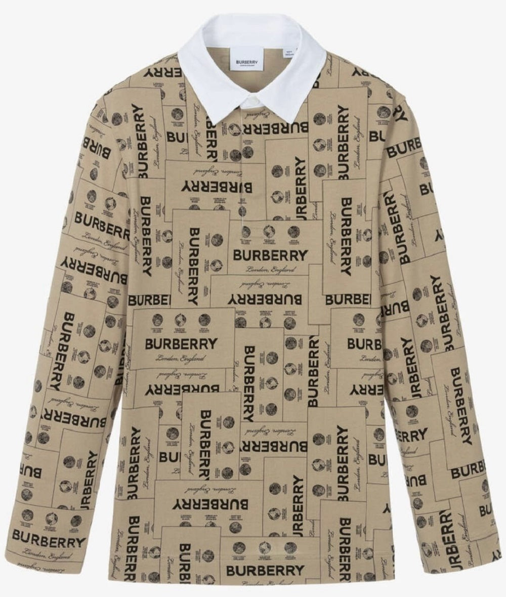 Burberry Boys Logo Print Shirt