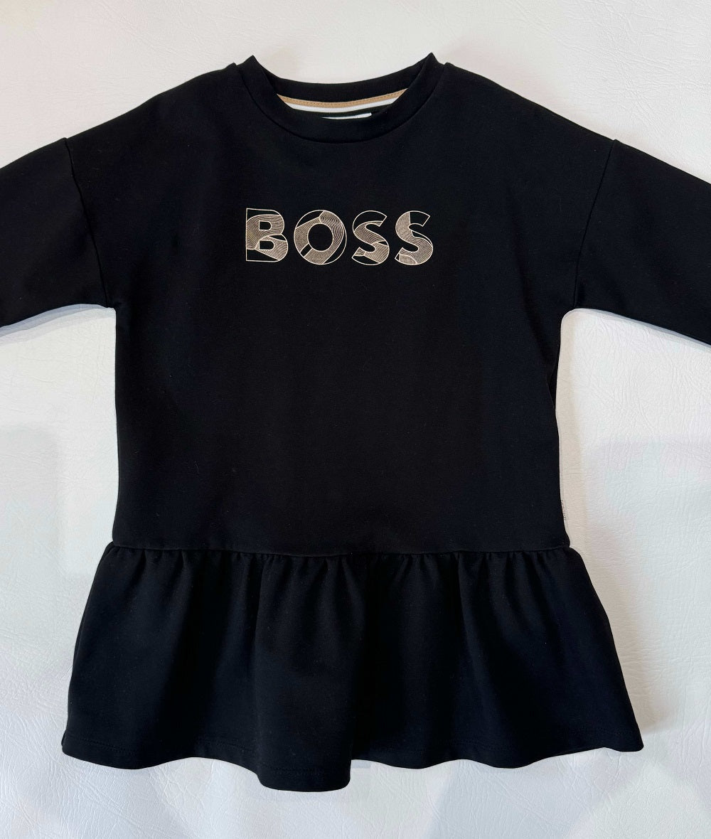 Hugo Boss Girls Black Dress