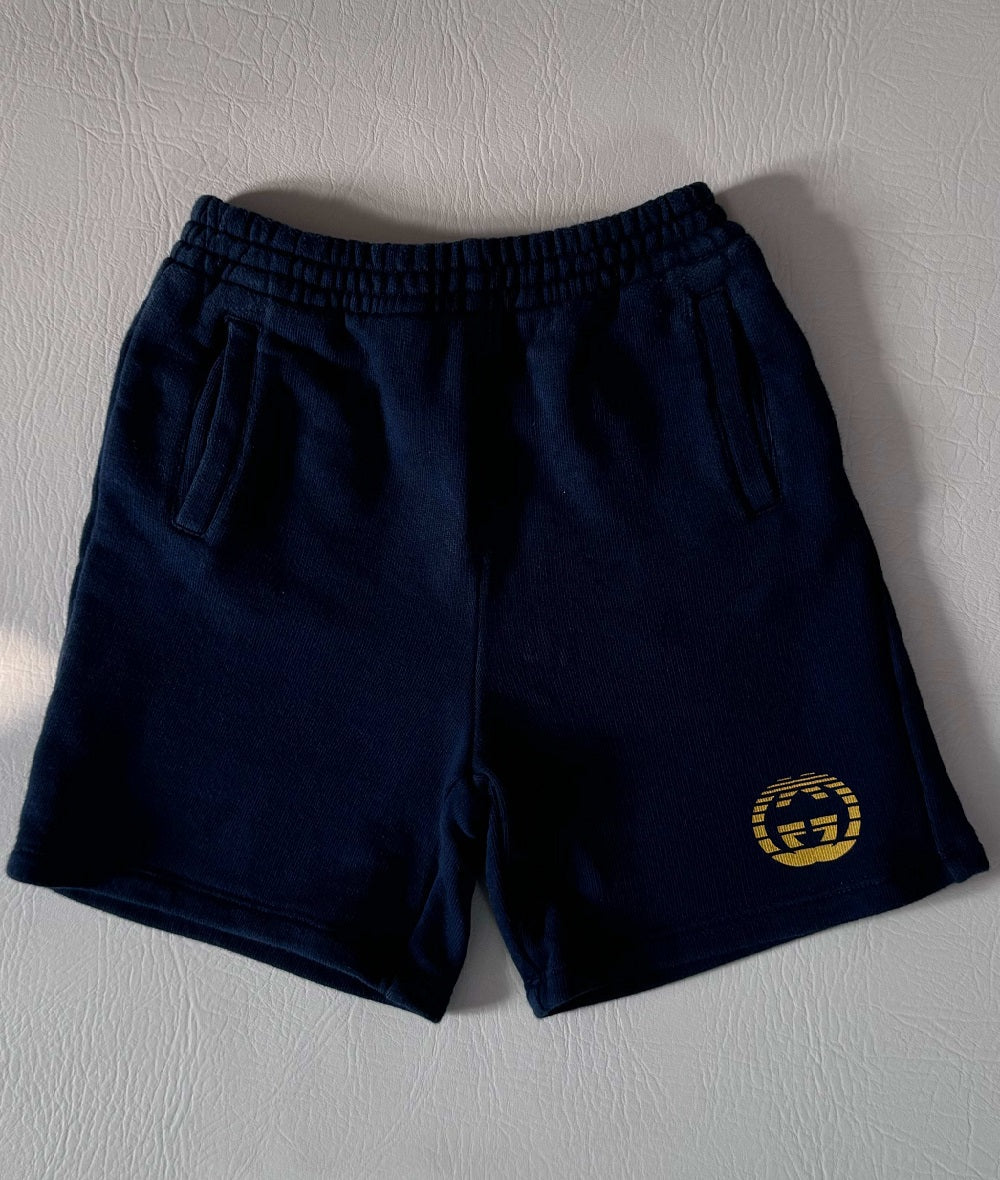 Gucci Boys Navy Logo Shorts