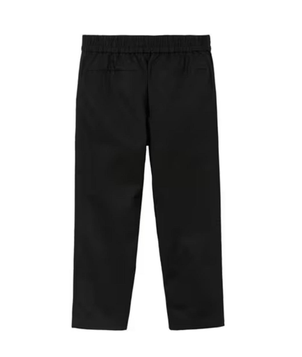 Burberry Kids Black Logo Chino