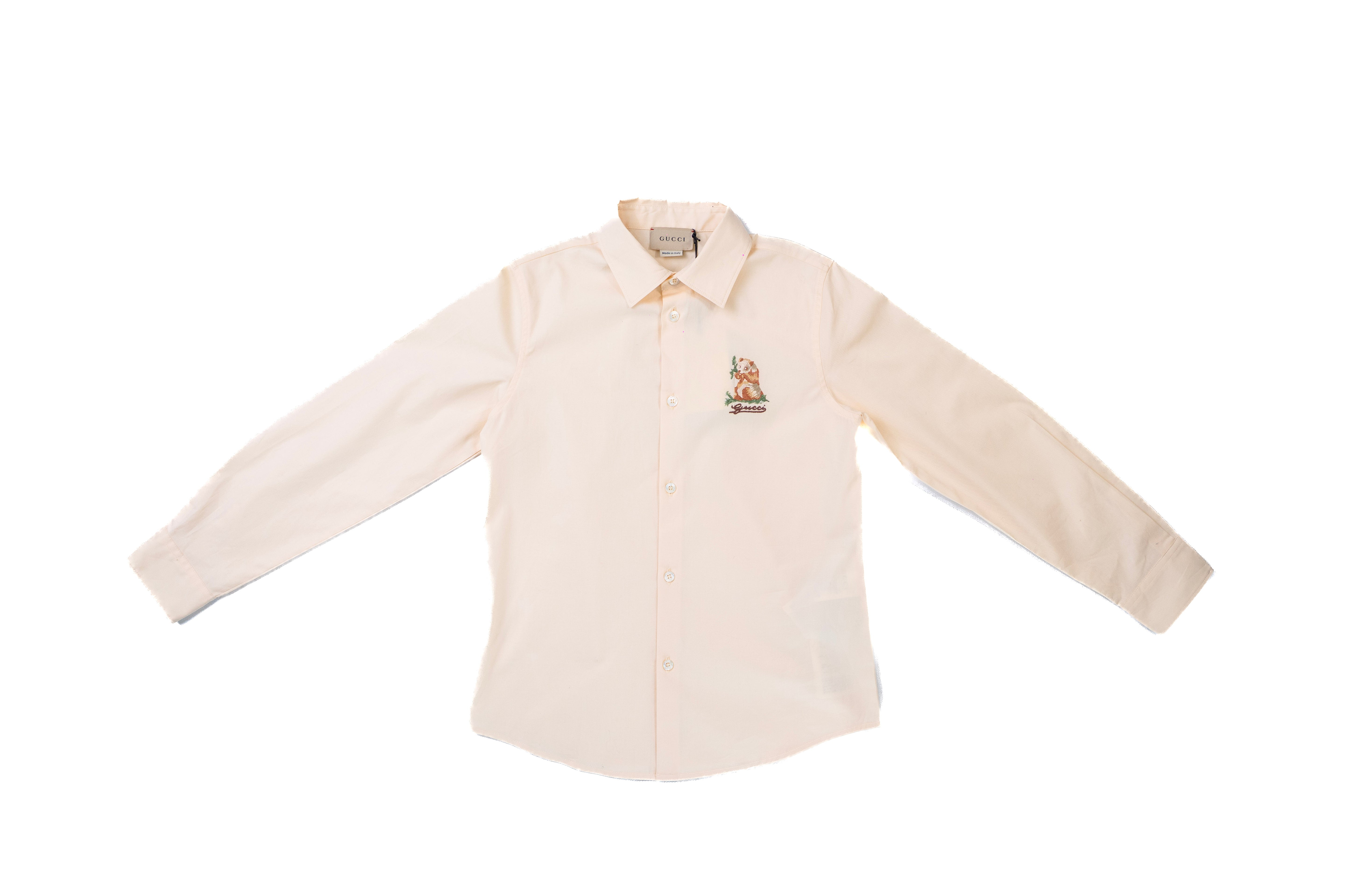 Gucci Boys Cream Shirt