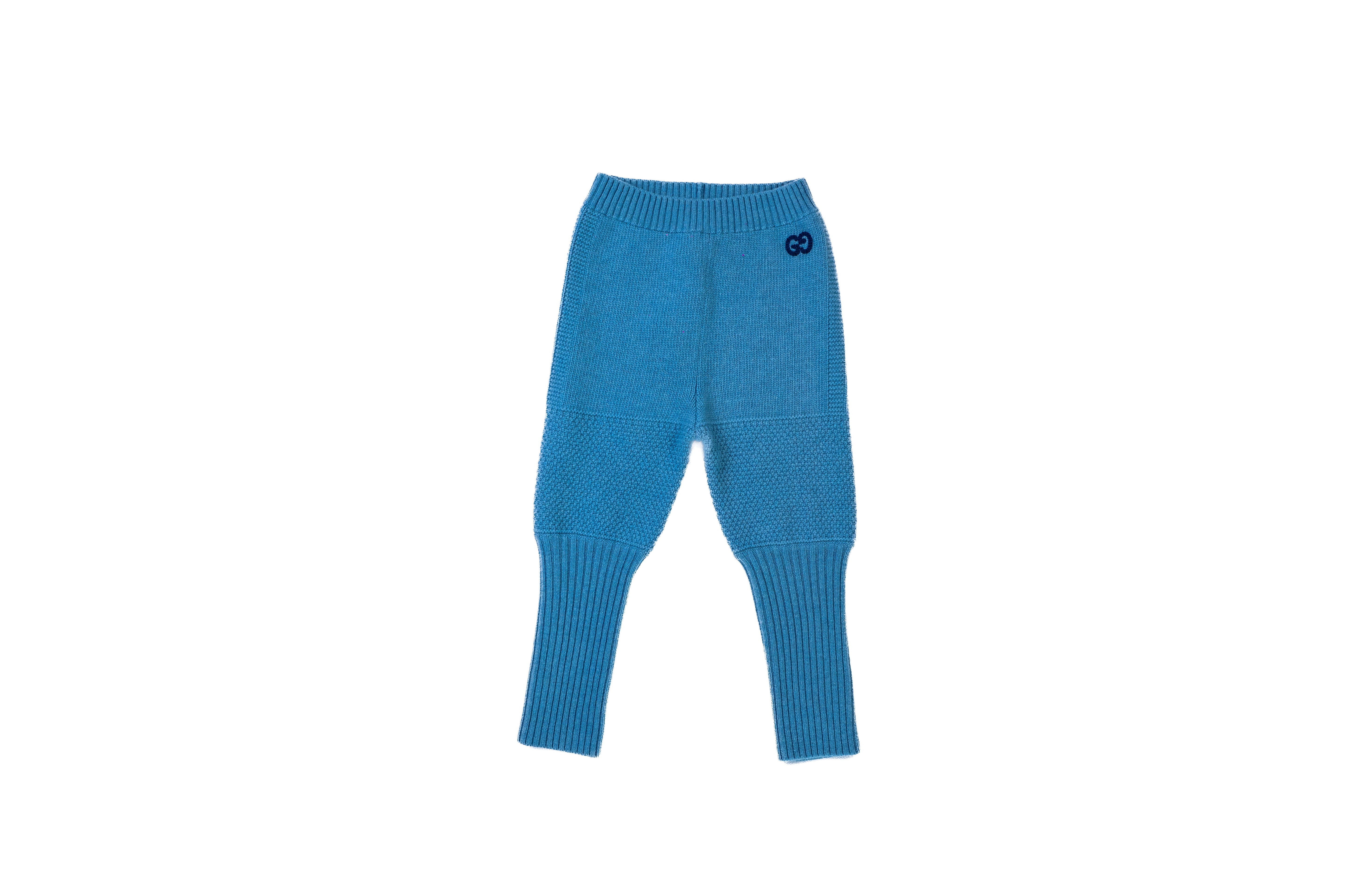 Gucci Blue Wool Cardigan and bottoms