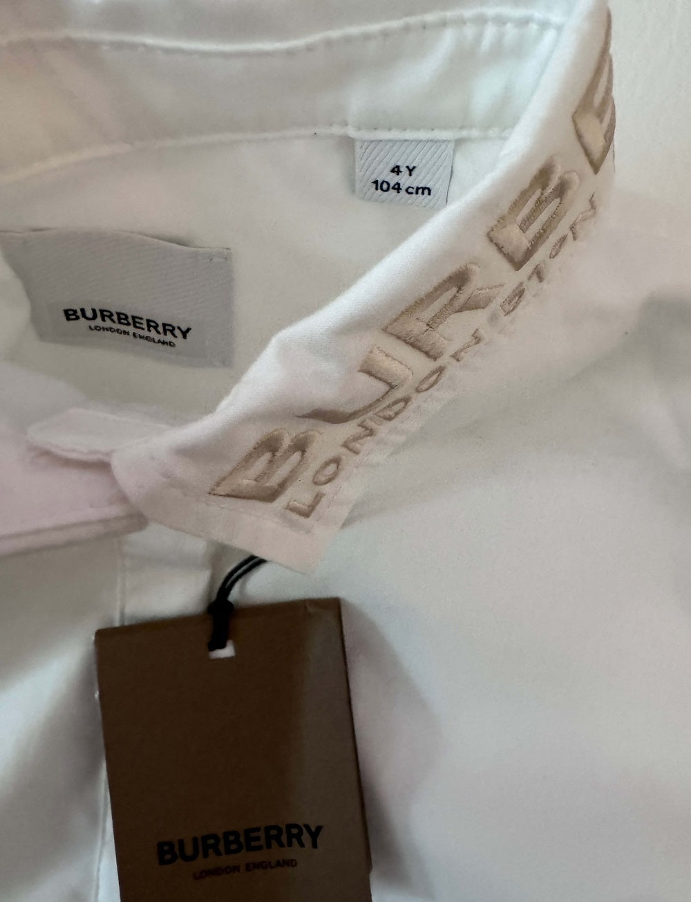 Burberry Girls Shirt Dress