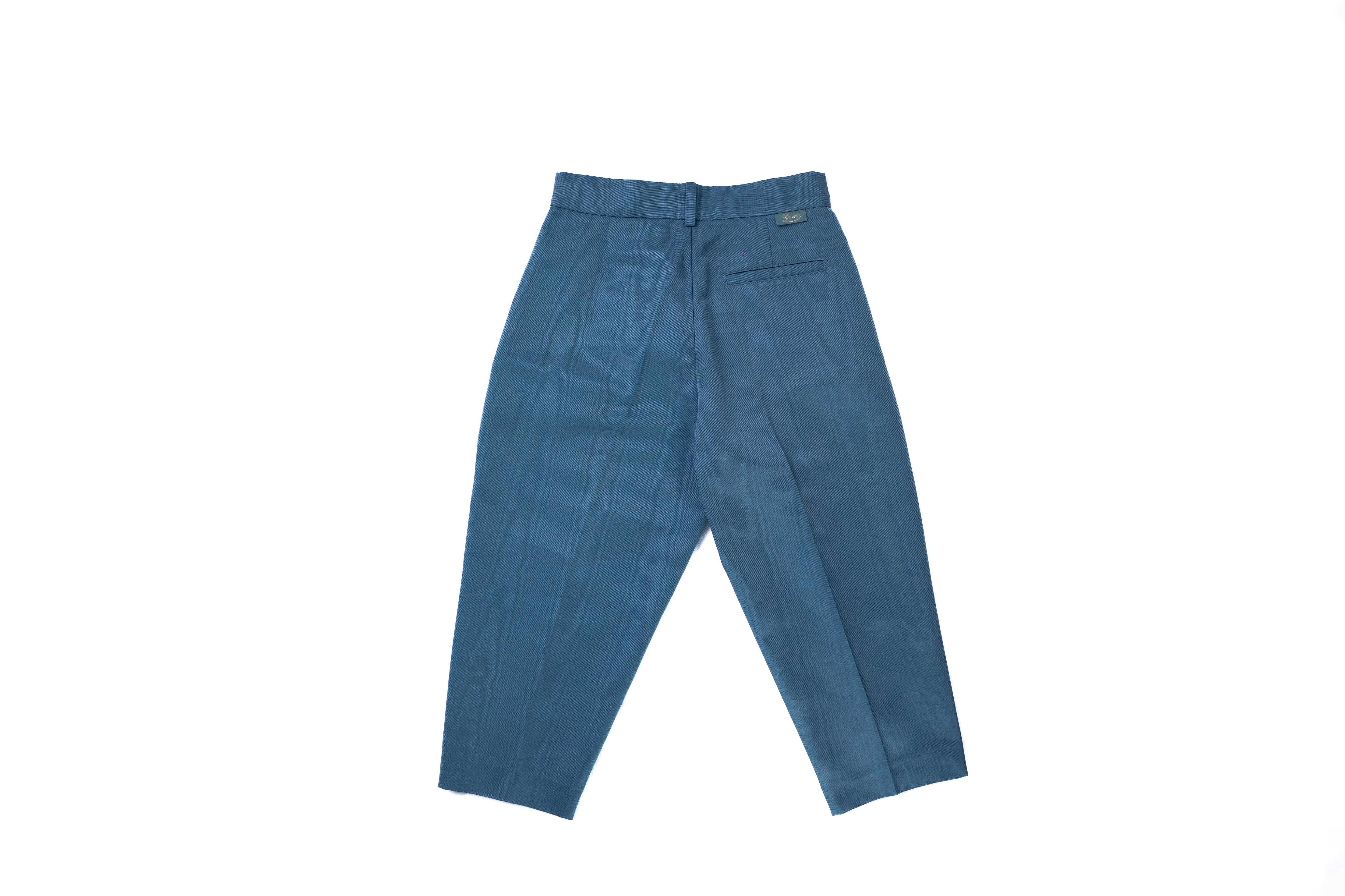 Unisex Kids Shiny Blue Trousers