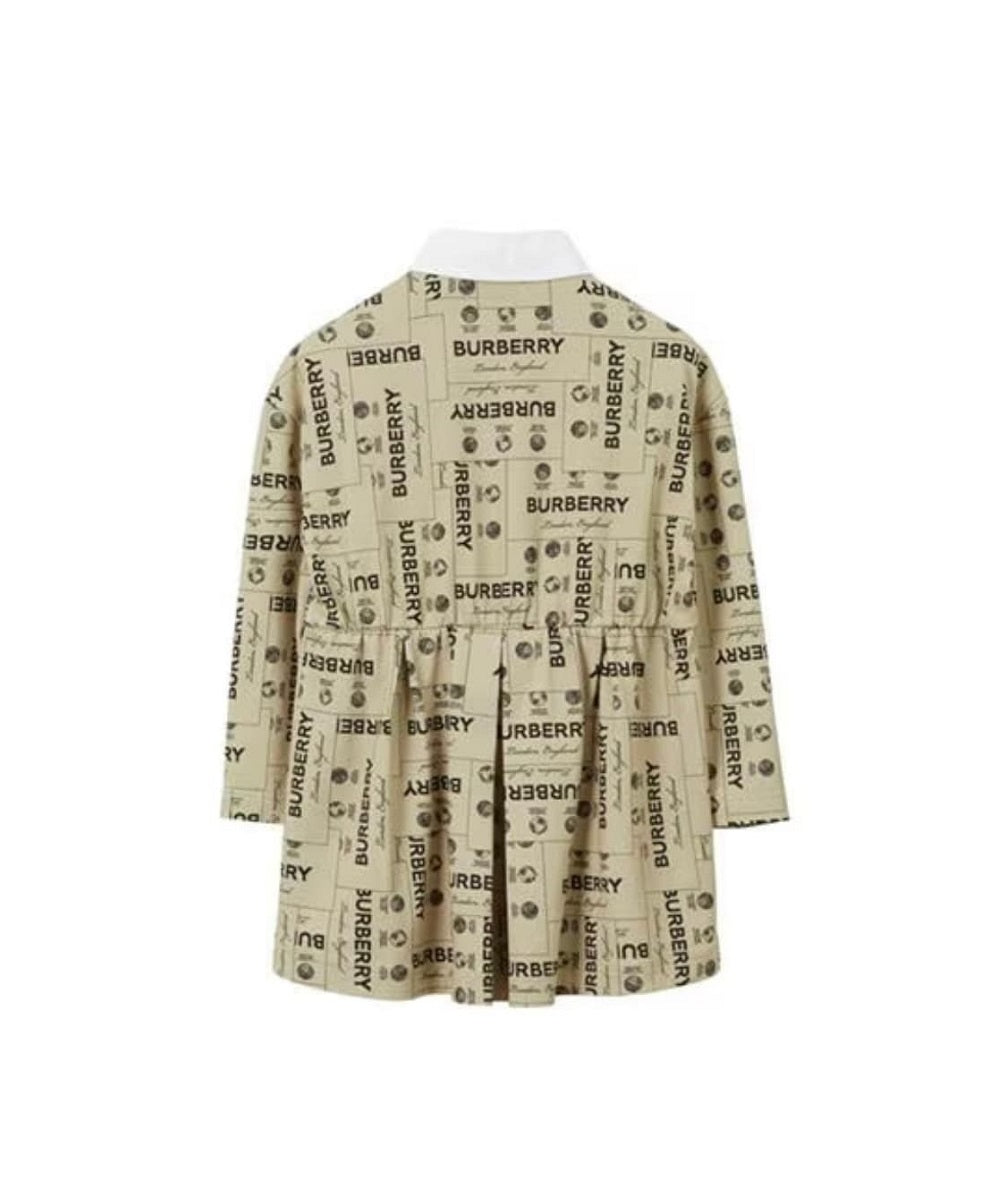 Burberry Girls Logo Print Dress