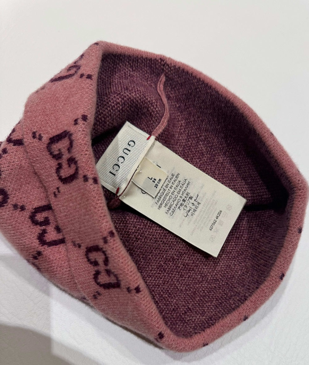 Gucci Girls Pink Wool Hat