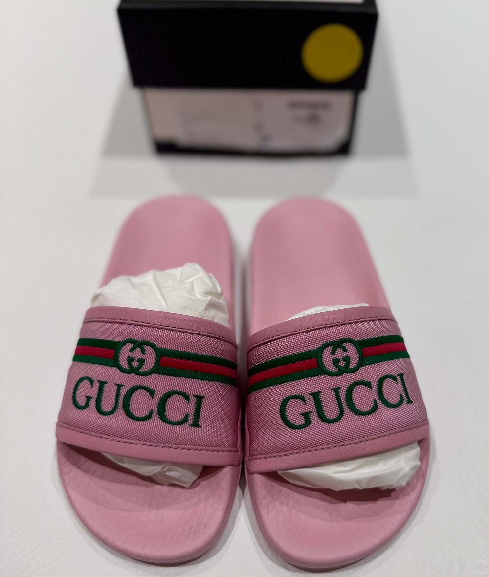 Gucci Girls Wild Rose Sandals