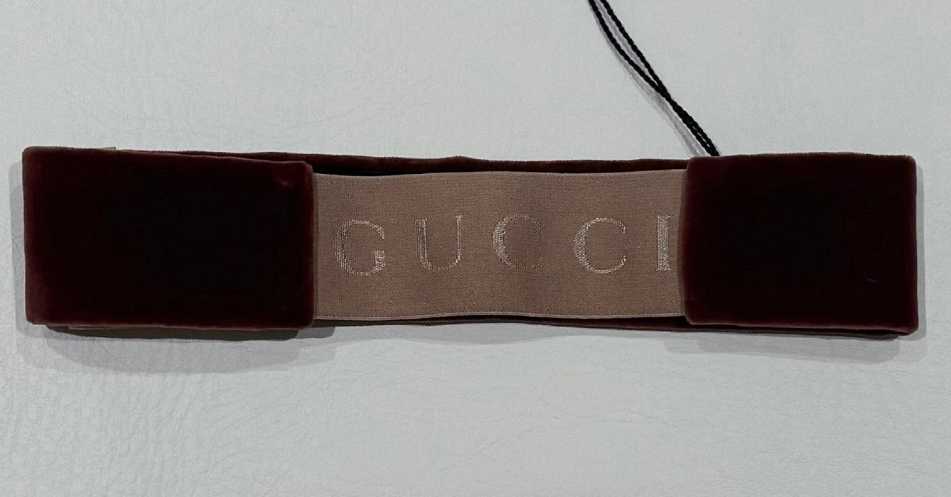 Gucci Petit Monster Girls Velvet Headband