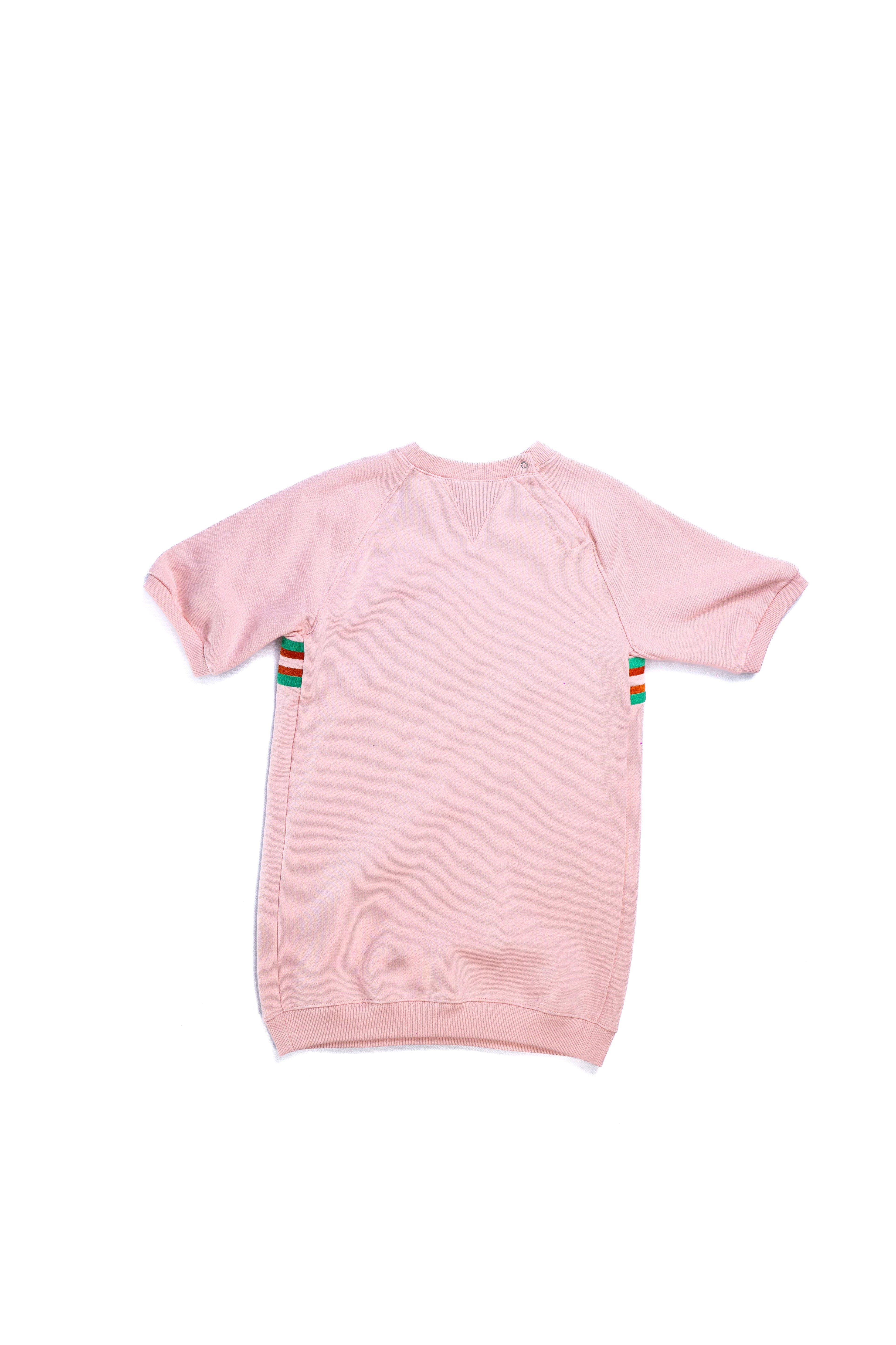 Gucci Pink Short Sleeve Girls Dress
