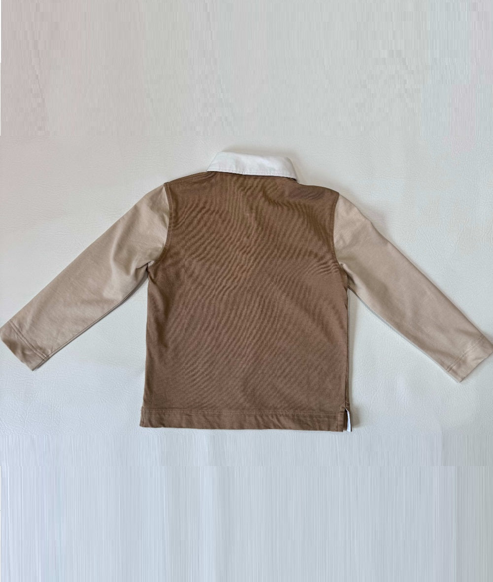 Burberry Boys Logo Embroidered Polo Shirt