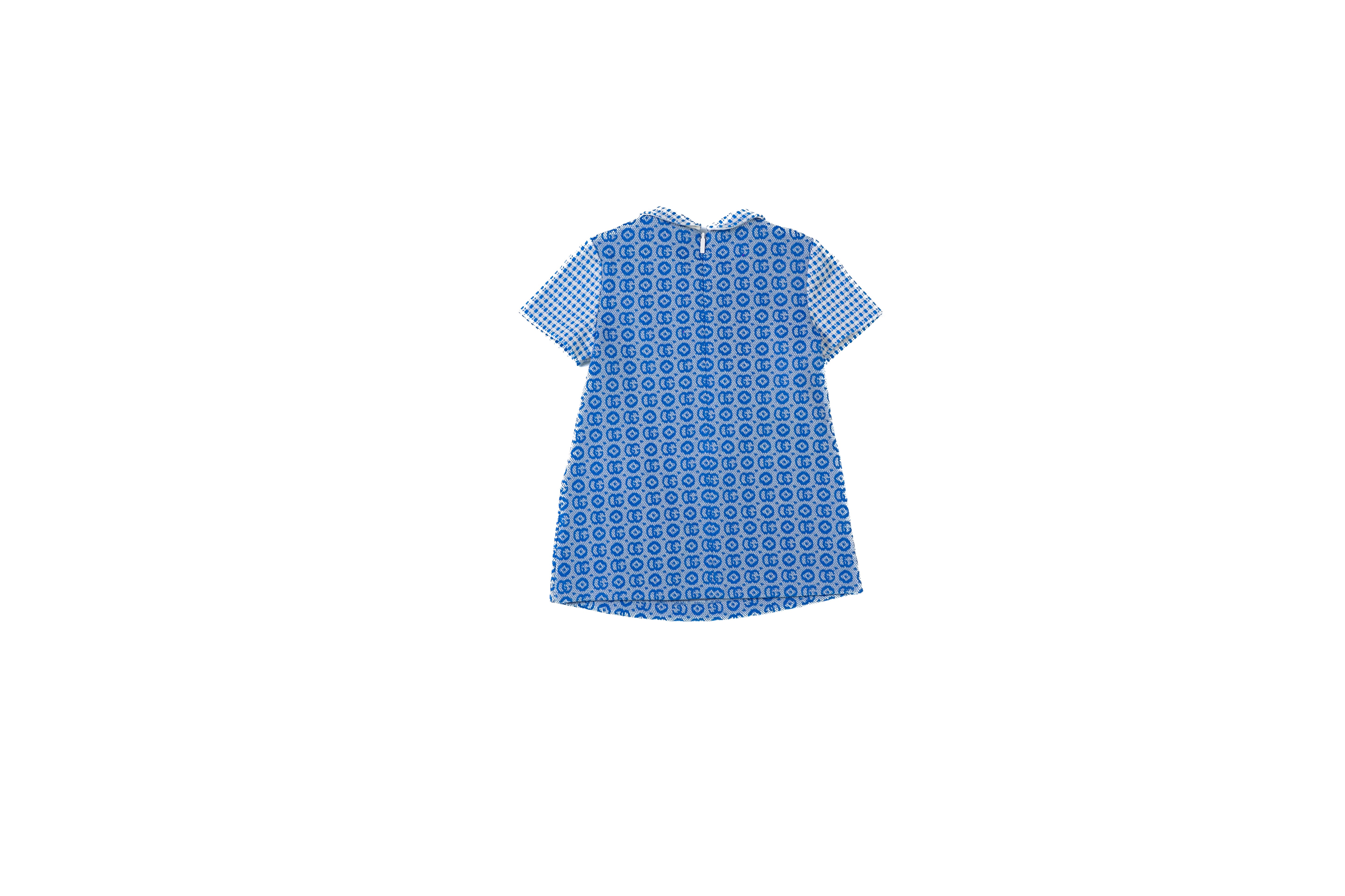 Gucci baby girls Blue GG dress