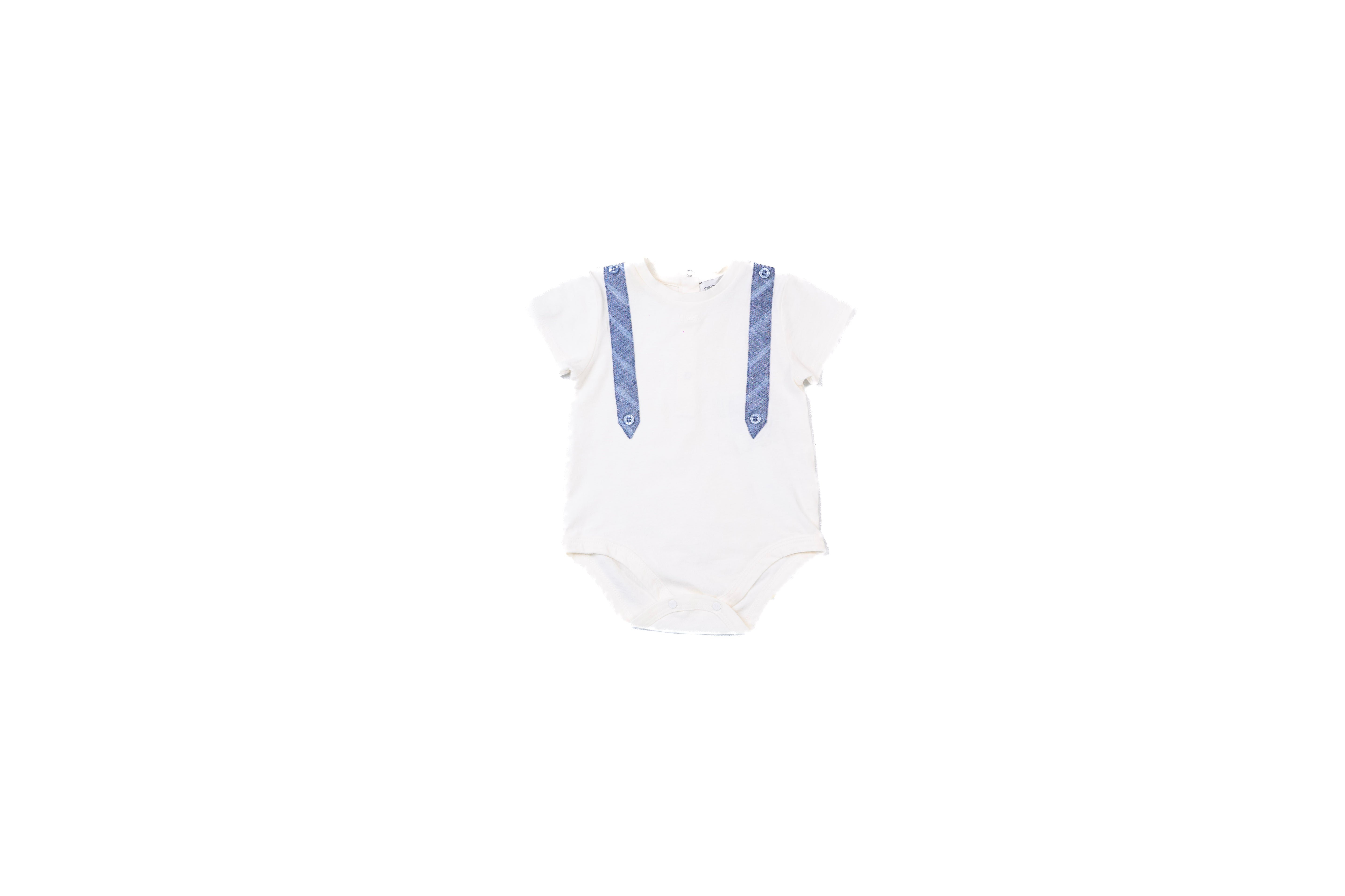 Emporio Armani Baby Shorts & Vest Set with Bib
